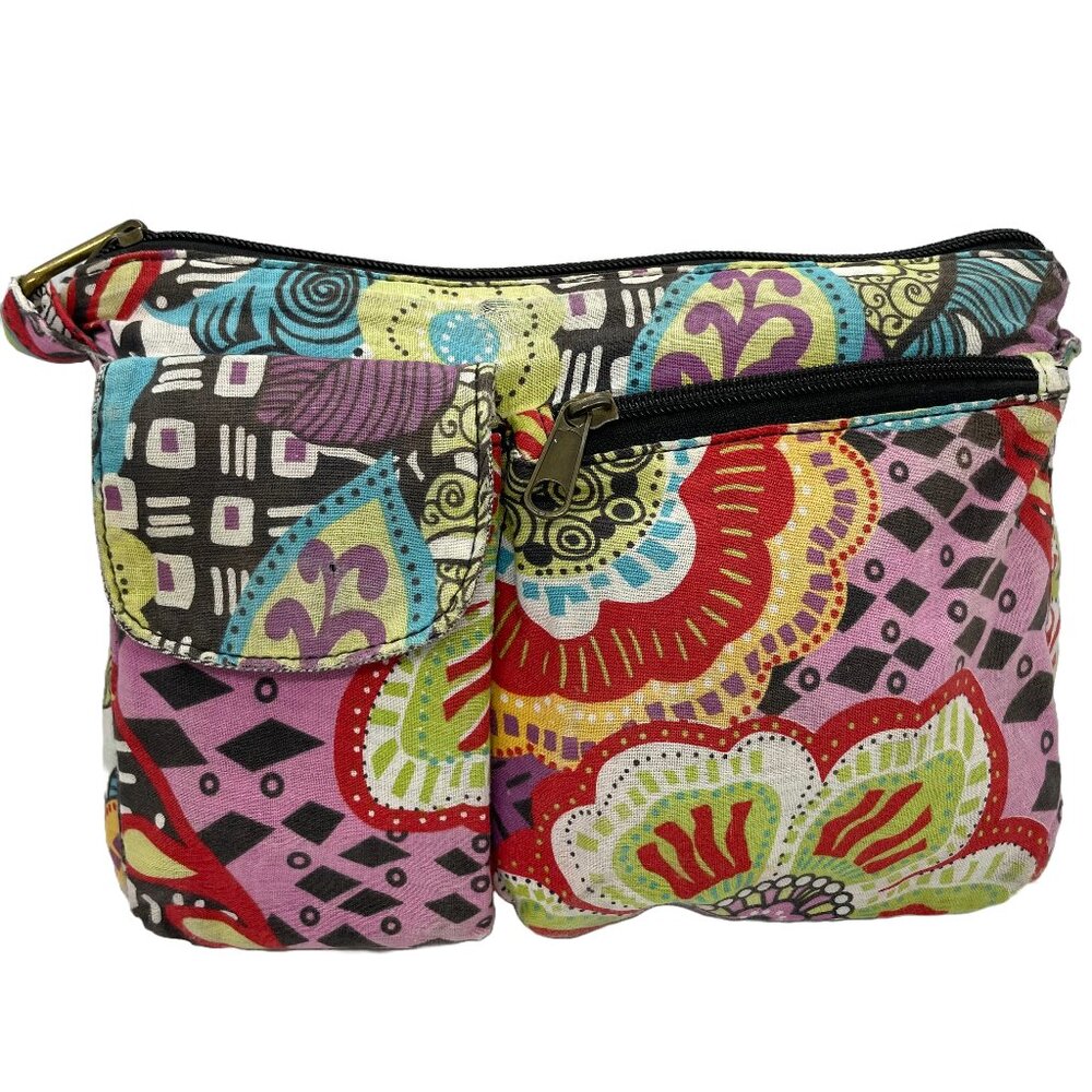Cotton Crossbody | Funky Floral